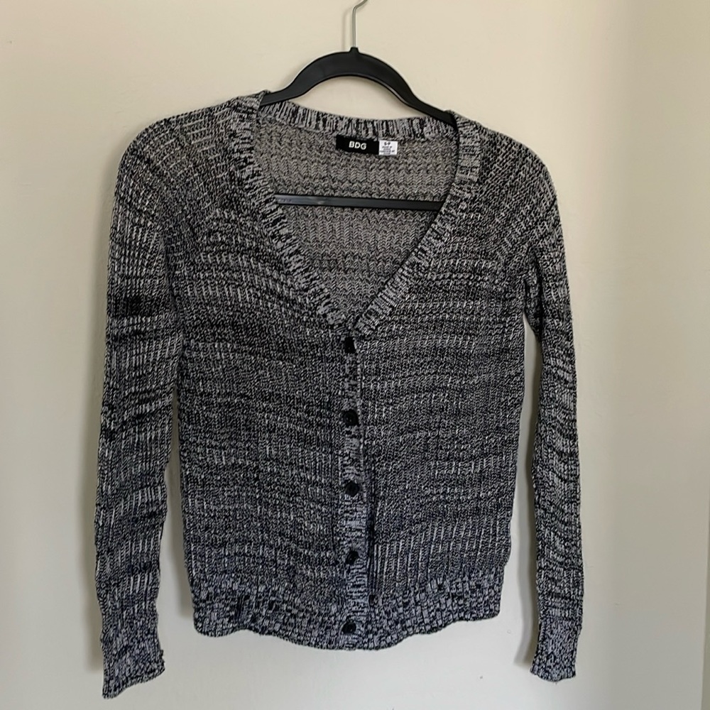 Urban Outfitters BDG Button-Up Cotton Knit Cardigan